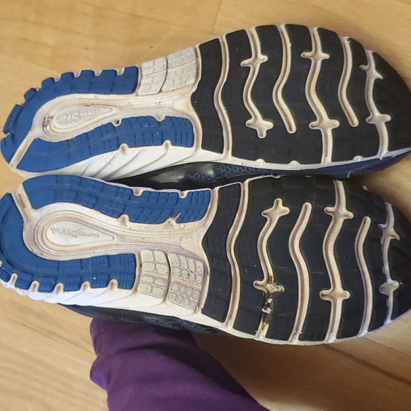 Brooks Glycerin 15 Peacock Navy Running Shoes - Picture 8 of 10